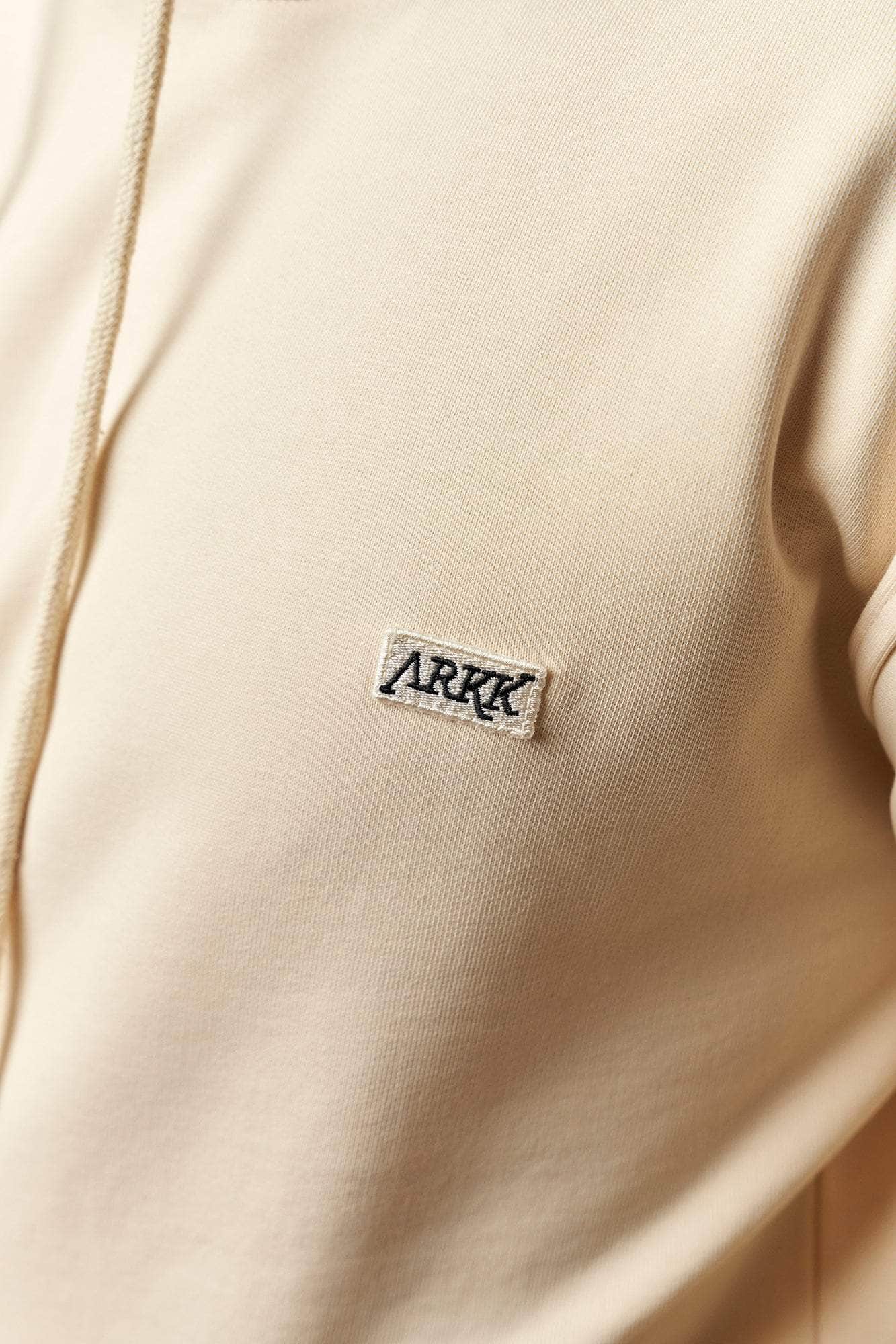 ARKK Apparel ARKK Box Logo Hoodie | Light Sand Hoodie